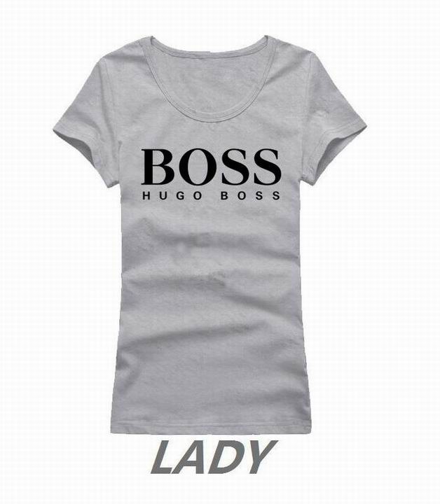 BOSS short round collar T woman S-XL-069
